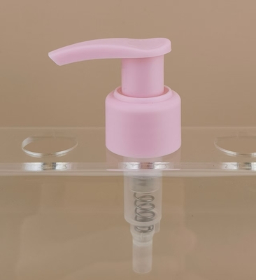 K201-9 Pink Lotion Pump Schraubverschluss mit Rippen ISO9001/ISO14001 Zertifiziert für Hautpflege