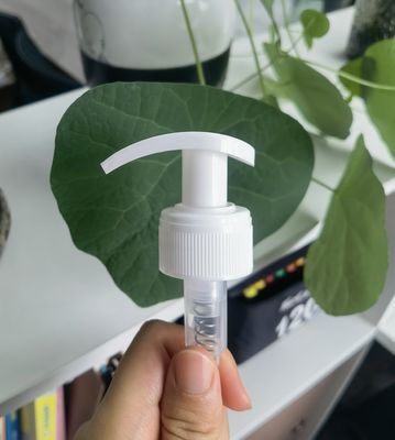 Lotion Pump 316SS Feder Weißer Körper Lotion Spender Pumpe Hals 24 / 28 Ausstoßrate K202-5