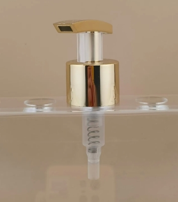 Fabrikpreis Plastiklotionspumpe Flüssige Seife Händewaschen Handgel Dispenser Pumpe Kappe mit UV-Beschichtung