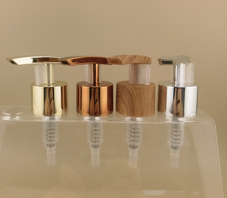 Fabrikpreis Plastiklotionspumpe Flüssige Seife Händewaschen Handgel Dispenser Pumpe Kappe mit UV-Beschichtung