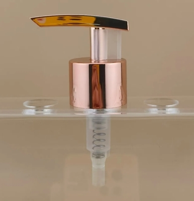 Fabrikpreis Plastiklotionspumpe Flüssige Seife Händewaschen Handgel Dispenser Pumpe Kappe mit UV-Beschichtung
