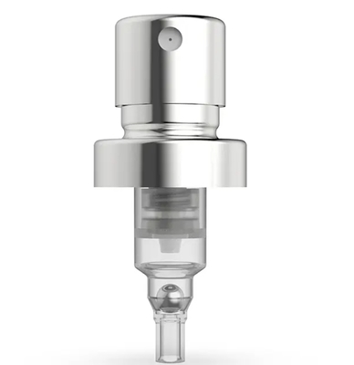 Feine Nebel Parfüm Pumpe Sprayer 0,10cc Aluminium Silber