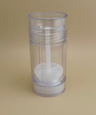 Klare, kleine, runde, glatte Lippenbalsam-Verpackung für Lippenstifte