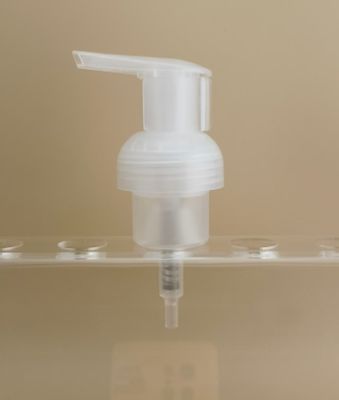 Zartes Design, transparente Kunststoff-Schaumpumpe für Shampooflaschen