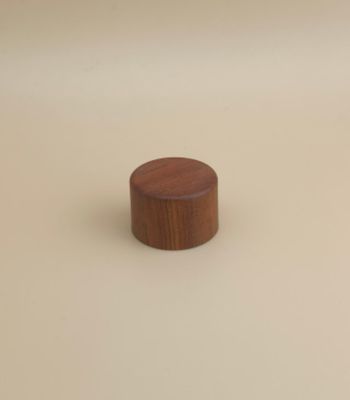 Holzkorn Plastik rund Glatte Kappe für Kosmetikflaschen
