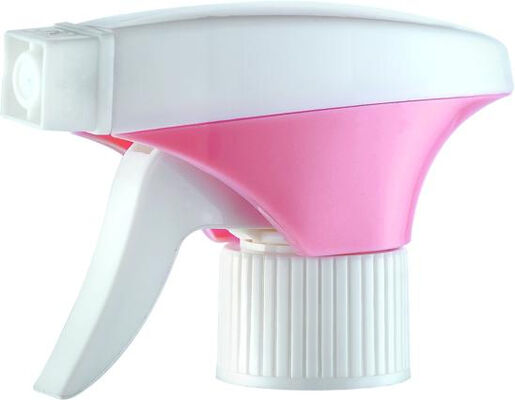 Zweifach-Trigger-Sprühgerät 28mm 28/400 Weiß-Pink-Plastik-PP-Garten-Trigger-Sprühgerät