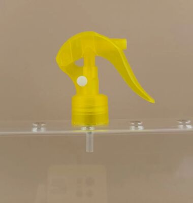 Gelber Mini-Trigger-Sprayer für die Haushaltsreinigung