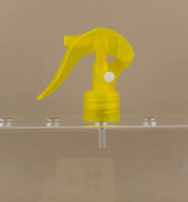 Gelber Mini-Trigger-Sprayer für die Haushaltsreinigung