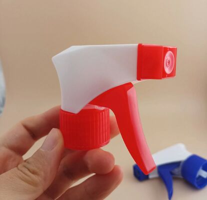 Kosmetische 28mm 28/400 28/410 Gürtelblau-weiß Portable Handpumpe Kunststoff-Schwerlast-Reinigung Trigger Sprayer