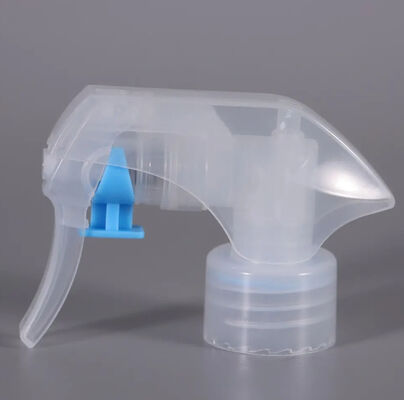 Hochwertige PP Außenfeder Mini Trigger Sprayer 24/28/410 Kunststoff Klar Schwarz Blau Luftfrischer Duft für Haustierchemikalien