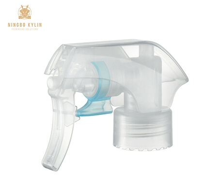 Hochwertige PP Außenfeder Mini Trigger Sprayer 24/28/410 Kunststoff Klar Schwarz Blau Luftfrischer Duft für Haustierchemikalien