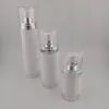 Luxuriöse, nachfüllbare 30 ml Rundspray-Kunststoff-Kosmetik-Serum-Lotion-Acryl-Airless-Pumpflasche