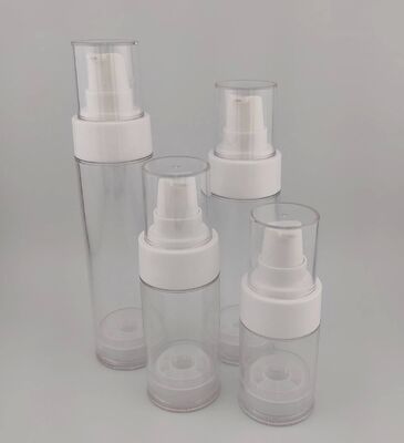 Pink Lotion Pump Portable Leere Luftlose Flasche für Kosmetik