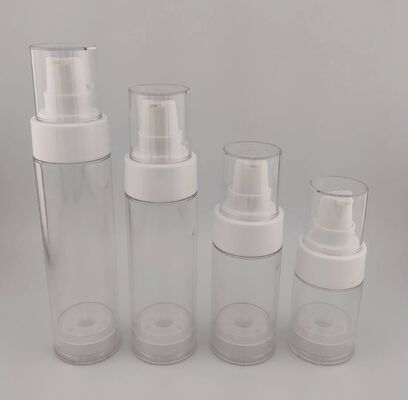 Pink Lotion Pump Portable Leere Luftlose Flasche für Kosmetik