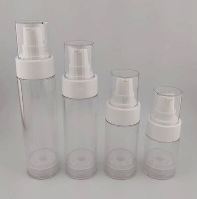 Pink Lotion Pump Portable Leere Luftlose Flasche für Kosmetik
