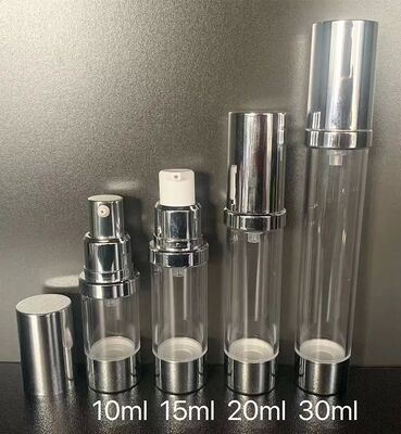 Silvery Luftlose Lotion Flasche für die Hautpflege