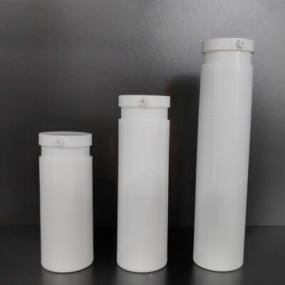 Kosmetische Luftlose Pumpenflasche 15 ml 30 ml 50 ml Drehen Sie die Plastikflasche