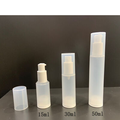 Luftlose Pumpflasche benutzerdefinierte leere Kosmetik Kunststoff Neues Design