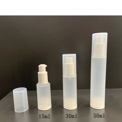 Luftlose Pumpflasche benutzerdefinierte leere Kosmetik Kunststoff Neues Design