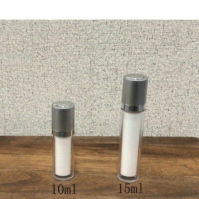 30 ml 50 ml weiße, klare, luftlose Pumpenflasche Vakuum-Kosmetik-Lotion-Pumpenflasche