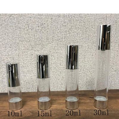 30 ml 50 ml weiße, klare, luftlose Pumpenflasche Vakuum-Kosmetik-Lotion-Pumpenflasche