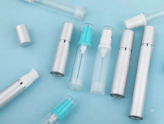 Plastik PP Leere 15ml 30ml 50ml Kosmetische Luftlose Pumpe Lotion Serum Flasche