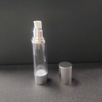 Rose Gold Silber 30 ml 50 ml Airless Lotion Pump Glasflasche 30 ml Twist Airless Pumpflasche