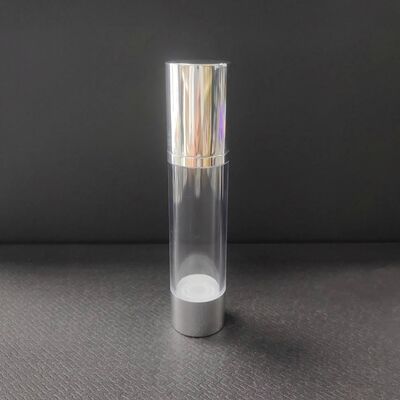 Rose Gold Silber 30 ml 50 ml Airless Lotion Pump Glasflasche 30 ml Twist Airless Pumpflasche
