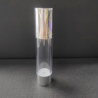 Rose Gold Silber 30 ml 50 ml Airless Lotion Pump Glasflasche 30 ml Twist Airless Pumpflasche
