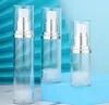 30 ml 50 ml glänzend weiße PP-Airless-Flasche mit Lotionspumpe