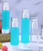 80/100ml Slik-Screen-Druck Klares Serum Luftlose Flasche mit Pumpensprayer