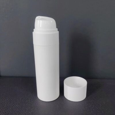 Öko-freundliche PCR-Plastik PP Matte Kosmetikcreme Lotion Reinigungsmittel Feuchtigkeitscreme Serum Luftlose Presspumpe Flasche für Hautpflege