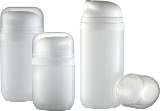 20 ml 30 ml transparente zweiseitige Cremelotionspumpe für Kosmetika