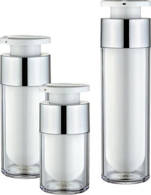 20 ml 30 ml transparente zweiseitige Cremelotionspumpe für Kosmetika