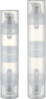 20 ml 30 ml transparente zweiseitige Cremelotionspumpe für Kosmetika