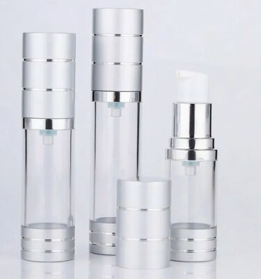 Plastik PP Leere Kosmetische Luftlose Pumpe Lotion Serum Flasche K25-1 10ml 15ml