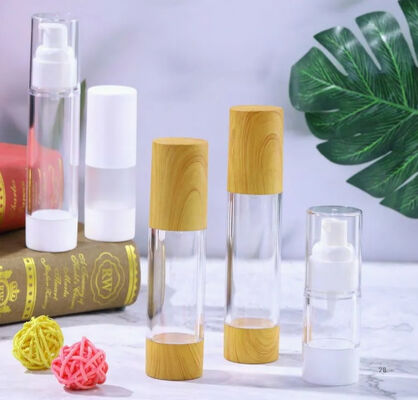 Plastik PP Leere Kosmetische Luftlose Pumpe Lotion Serum Flasche K25-1 10ml 15ml