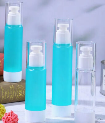 Plastik PP Leere Kosmetische Luftlose Pumpe Lotion Serum Flasche K25-1 10ml 15ml