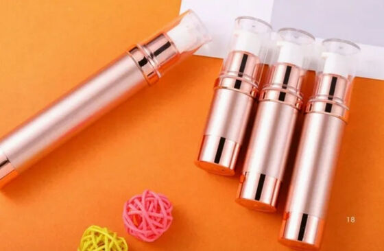 Plastik PP Leere Kosmetische Luftlose Pumpe Lotion Serum Flasche K26-4 10ml 15ml 20ml 30ml