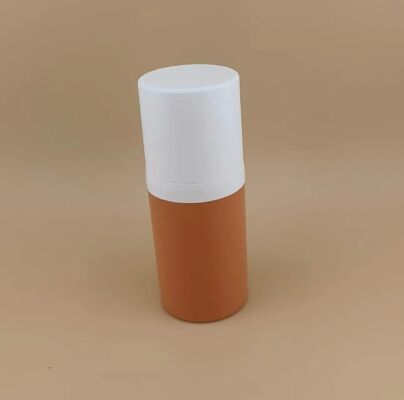 Neu gestaltete braune tragbare Plastikflasche ohne Luft und Fahrkomfort mit weißer Abdeckung 1A