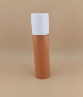 Neu gestaltete braune tragbare Plastikflasche ohne Luft und Fahrkomfort mit weißer Abdeckung 1A