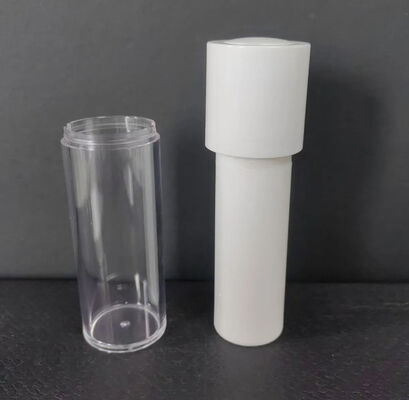 Luxuriöse schlanke Wasser-Schaum-Wiederauffüllbare Luftlose Kosmetik-Pumpe Flasche mit für die Hautpflege