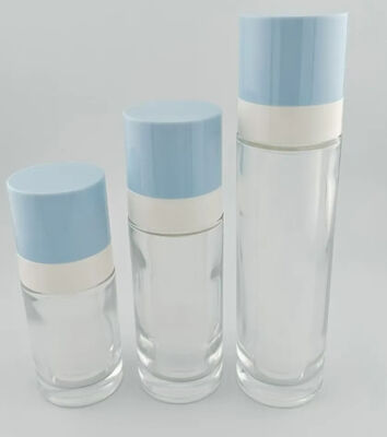 Glasluftlose Lotionspumpe Flasche Serum Dispenser 15 ml 30 ml 50 ml