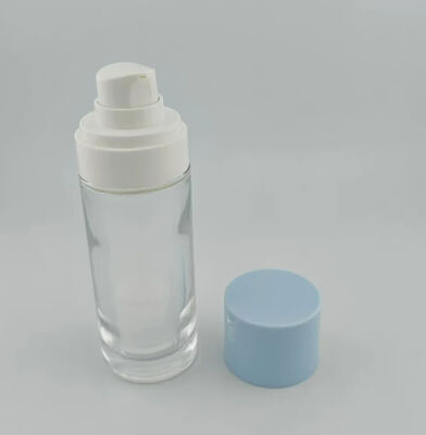 Glasluftlose Lotionspumpe Flasche Serum Dispenser 15 ml 30 ml 50 ml