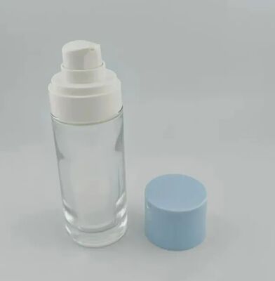 Glasluftlose Lotionspumpe Flasche Serum Dispenser 15 ml 30 ml 50 ml
