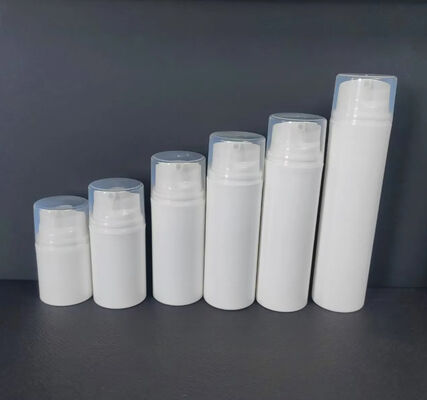Runde Glasflasche mit Lotionspumpe, Spray, Cremeglas-Kosmetikflasche mit Pumpe