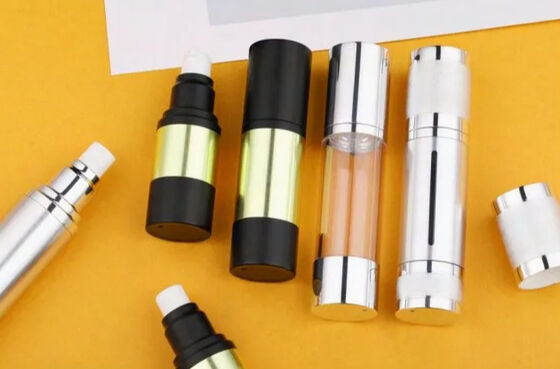 Kosmetische Kunststoff-Vakuum-Airless-Flasche für Hautpflege-Creme-Serum-Lotion