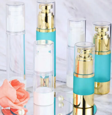 Leere Luftlose Pumpflaschen für Lotion und Hautpflege mit Pumpsprayer