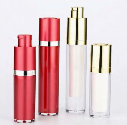 Kosmetische Hautpflege Lotion Creme Serum Luftlose Pumpe Flasche Vakuum Kunststoff 30ml