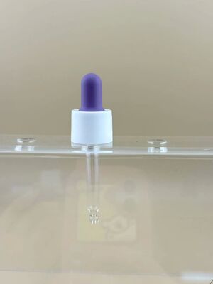 Individuell angefertigte 18/412-Etherische Ölflasche Glas Pipette Tropfdropper Plastik PP-Glatttropfdropper